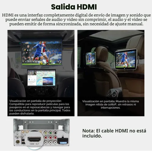 Miniatura 5 de Joying - Estéreo de auto de doble DIN de 15.1 pulgadas, radio de auto con Apple Carplay y Android Auto, unidad principal Android 13 de 8GB+128GB