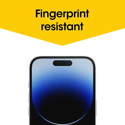 Miniatura 7 de OtterBox AMPLIFY - Protector de pantalla de cristal antimicrobiano con luz azul para iPhone 14 Pro (solamente), respuesta táctil impecable