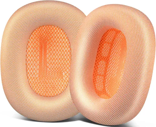 Miniatura 10 de SOPROM - Almohadillas para auriculares Airpod Max, fundas de repuesto para almohadillas de oído con tela de malla duradera, espuma más suave - Verde