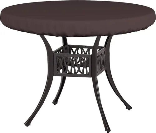 Miniatura 9 de Covers & All Cubierta para Mesa Redonda, 12 Oz Impermeable Resistente a UV y Clima, Cubierta de Mesa de Exterior para Muebles de Patio al Aire Libre