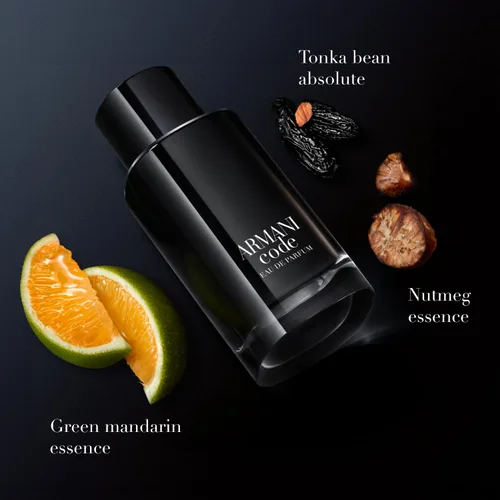 Miniatura 2 de Armani Beauty - Code - Eau de Parfum - Colonia para hombre - Fragancia Fougère Ambarizada y Especiada para hombre - Notas de Mandarina Verde, Nuez