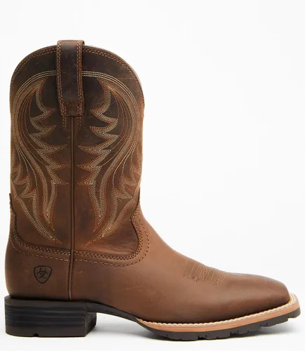 Miniatura 7 de Ariat Hybrid Rancher Western - Botas de piel para hombre, punta cuadrada