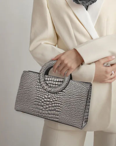Miniatura 24 de ZLMBAGUS - Bolso de mano para mujer, diseño vintage con solapa y asa, de piel sintética, para llevar al hombro