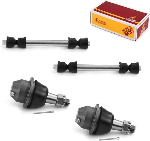 Miniatura 231 de Metrix Premium Chassis Parts - Juego de 4 piezas de articulación de rótula superior y barra estabilizadora delantera para Ford Ranger RWD 1998-2011