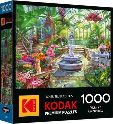 Miniatura 2 de RoseArt - Kodak Premium - Invernadero victoriano - Rompecabezas de 1000 piezas para adultos