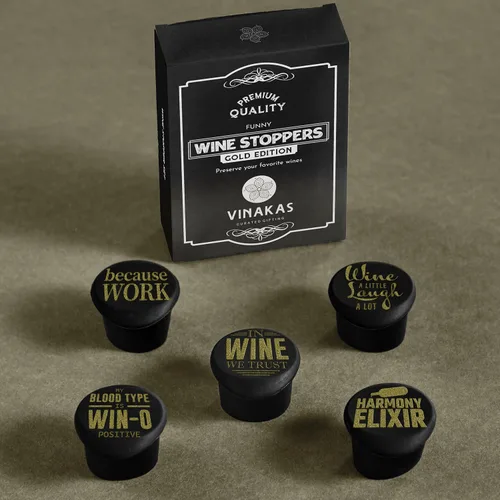 Miniatura 3 de Juego de tapones de silicona para botellas de vino, divertidos tapones de vino, a prueba de derrames y herméticos, regalos únicos para mujeres