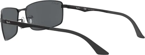 Miniatura 5 de Ray-Ban Gafas de sol rectangulares de metal RB3498 para hombre