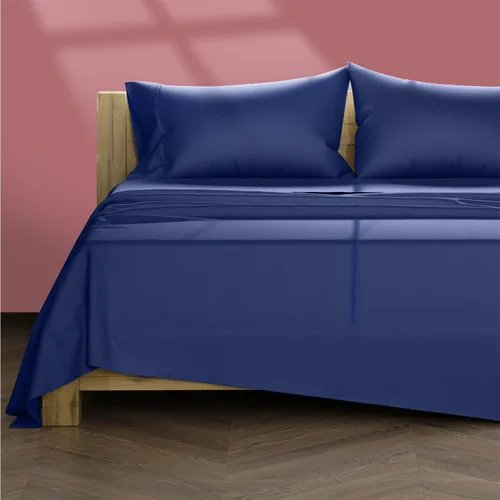 Miniatura 66 de TEXAS LINEN CO. Juego de sábanas de algodón egipcio Split King - 600 número de hilos, 5 piezas, sábanas blancas para cama ajustable, fibra 19: Raya