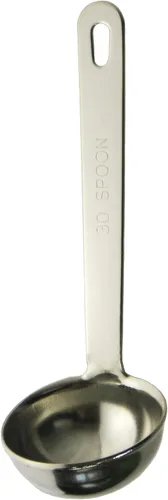 Miniatura 9 de Nagao Tsubamesanjo - Cuchara medidora extra gruesa, 0.7 fl oz (20 cc), tipo cucharón, acero inoxidable 18-8, fabricada en Japón