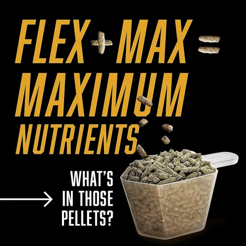 Miniatura 5 de Absorbine Flex+Max - Pellets de suplemento para articulaciones de caballo, altamente sabrosos, fórmula equina integral con glucosamina, MSM