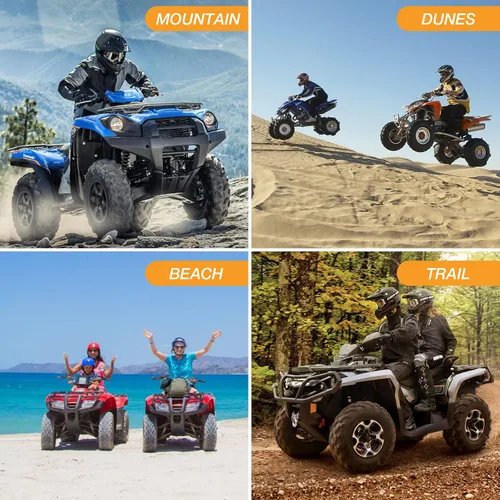 Miniatura 6 de NEVERLAND Cubierta para ATV Impermeable de Servicio Pesado Cubierta para Vehículo de 4 Ruedas Cubierta para Quad Resistente a Todas las Condiciones