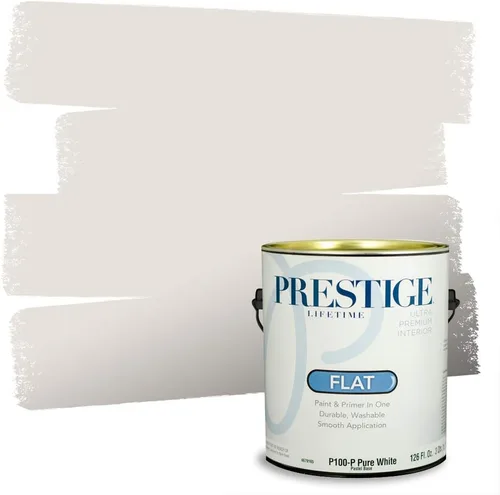 Miniatura 80 de PRESTIGE Paints - Pintura interior e imprimación en uno, 1 galón, cáscara de huevo, pimienta envejecida
