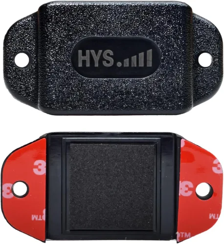 Miniatura 4 de HYS Soporte de montaje de coche de radio de un solo lado, kit de montaje de radio de coche con tornillos para radio CB de mano y Walkie Talkie UHF