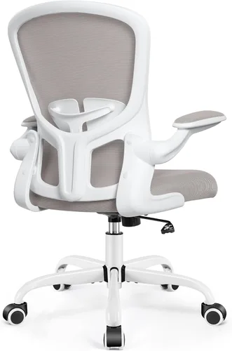 Miniatura 7 de FelixKing Silla de Oficina, Sillas de Escritorio Ergonómicas con Ruedas, Silla de Malla para el Hogar, con Soporte Lumbar Ajustable y Altura, Silla