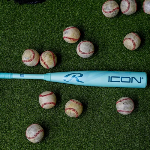 Miniatura 5 de Rawlings 2026 Bate de béisbol ICON BBCOR Caída de -3 Barril de 2 5/8 pulgadas Compuesto de 2 piezas