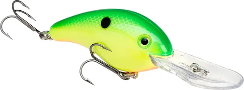 Strike King Pro-Model Series 5XD Chartreuse con espalda verde