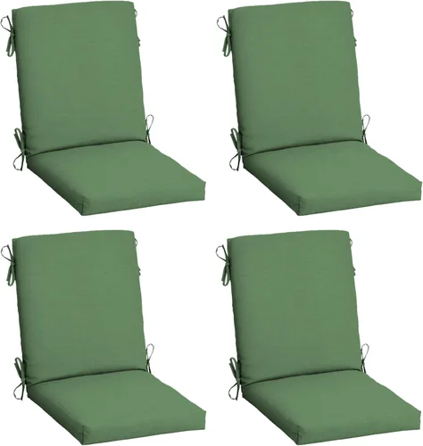 Miniatura 79 de Arden Foam - Cojines de espuma para sillas de patio y comedor, 20 x 44 pulgadas, espuma de alta densidad de alta densidad, nunca se aplana
