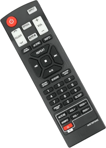 Miniatura 5 de AKB73575402 Reemplazo de control remoto para LG Sound Bar NB2420A NB2520A NB2530A NB3520A NB3530A NB3730A NB3531A NB3532A S33A1-D Sistema de barra