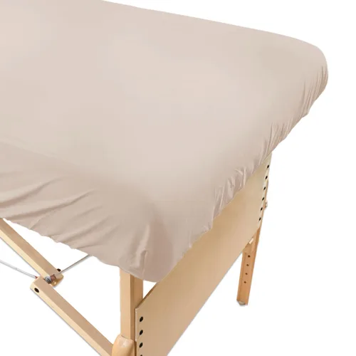 Miniatura 2 de Body Linen Simplicity - Sábanas bajeras bajeras de polialgodón para mesa de masaje, 180 hilos, ajuste espacioso para mesas de 28 a 32 pulgadas