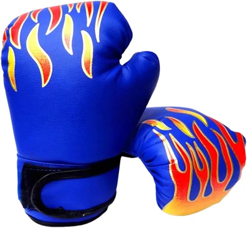 Miniatura 8 de Guantes de Boxeo para Niños Guantes de Boxeo Rojo Azul