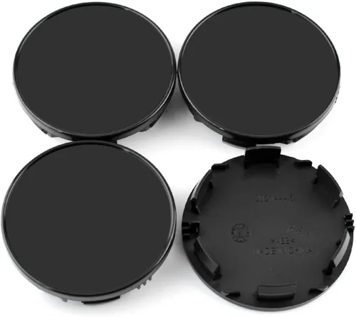 Juego de 4 tapacubos centrales de 3.346 in, color negro para Nissan Titan Armada 2004-2020 40342-7S500 40342-1LA2A (exterior: 3.34 pulgadas,