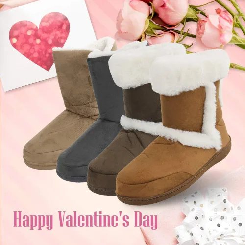 Miniatura 2 de Home Slipper Pantuflas para hombre, suaves y cálidas de espuma viscoelástica para invierno, para interiores