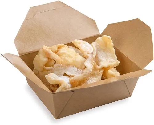 Miniatura 33 de Restaurantware Bio Tek - Cajas para llevar de 30 onzas, 200 loncheras para llevar, cierre de tabulación, resistentes al calor, desechables, de papel