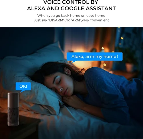 Miniatura 6 de Sistema de alarma para el hogar PGST, sistemas de seguridad para el hogar inteligentes con alertas instantáneas de la aplicación Tuya, kits