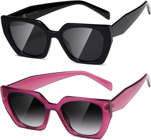 kimorn Gafas de sol para mujeres y hombres de moda retro gafas de sol de moda K1354
