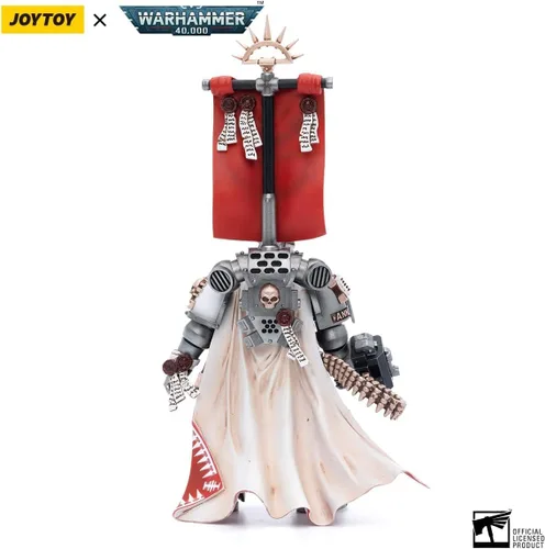 Miniatura 4 de LEBOO JOYTOY Warhammer 40K Grey Knights Castellan Crowe 1/18 Figura de acción Warrior Joy Modelos de juguete