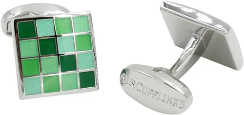 Miniatura 3 de Gemelos verde coral jade Regalo de aniversario de boda 35 Husband Pressie para hombres Gemelos para ceremonia de matrimonio, Acero aleado