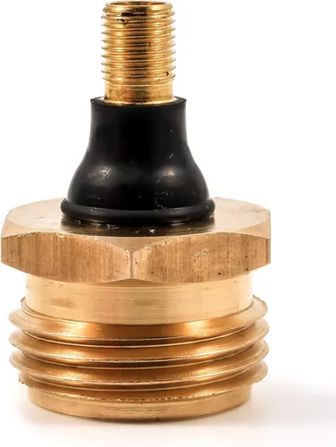 Miniatura 7 de Camco Enchufe de Soplado de Latón para RV - Herramienta Esencial para Acondicionar tu RV para el Invierno - Construcción de Latón de Alta