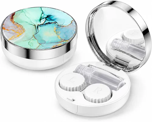 Miniatura 10 de Funda para Lentes de Contacto/Funda de Contacto, Funda para Lentes de Contacto de Viaje Funda de Contacto Linda y Solución Perfecta para Viajes