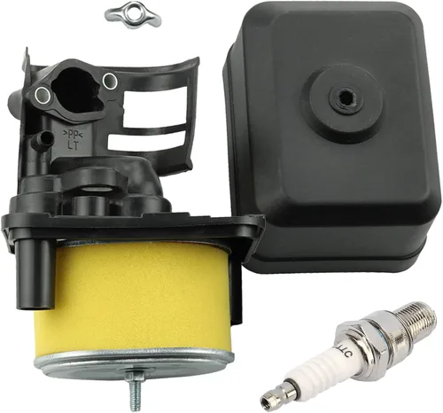 Carcasa del filtro de aire GX160 con conjunto de filtro de aire para Honda GX120 GX140 GX160 GX200 168F Motor Cortacésped Reemplazar 17230-Z51-820