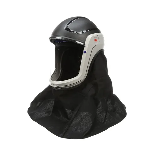 3M PAPR, Casco Respiratorio Versaflo M-407, Para Respiradores Purificadores de Aire Motorizados, Visera de Policarbonato Recubierto Premium y