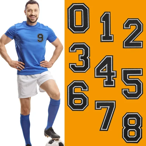 Miniatura 5 de 3 parches de letras termo-adhesivas de 3.14 pulgadas, parche de letras bordadas completo, letras del alfabeto de hierro A-Z, parches para coser