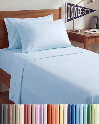 Miniatura 43 de Juego de sábanas Queen de 6 piezas, sábanas tamaño Queen, ropa de cama suave de lujo de hotel, refrescante, cómoda y transpirable, 1 encimera, 1 26