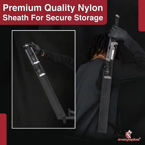 Miniatura 5 de Armory Replicas Colección Ninja Twin Sword - Cuchillas dobles de acero inoxidable con opciones de funda táctica