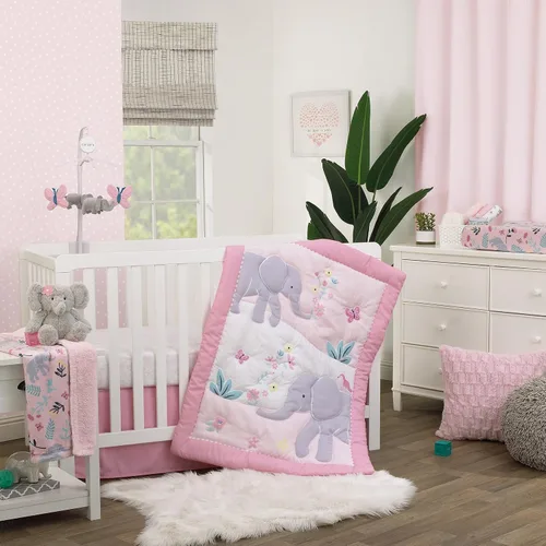 Miniatura 5 de Carter's Elefante floral de peluche gris