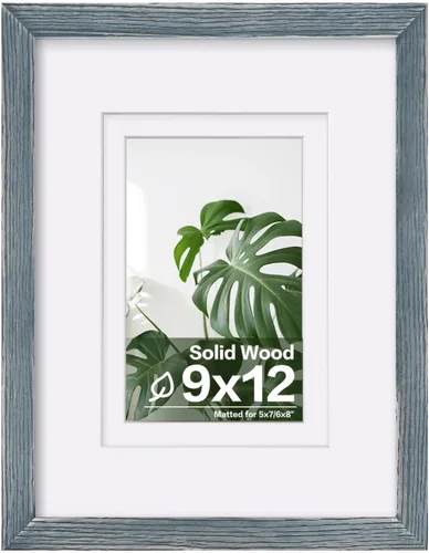 Miniatura 169 de Egofine - Portarretratos de 4 x 6 pulgadas, de madera maciza con plexiglás, para fotos de 3.5 x 5 con paspartú o de 4 x 6 sin paspartú, para colocar