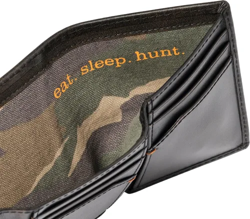 Miniatura 7 de House of Jack Co. Billetera triple Trifold de cuero para hombre Piel de vaca de grano completo con acabado pulido a mano Cartera