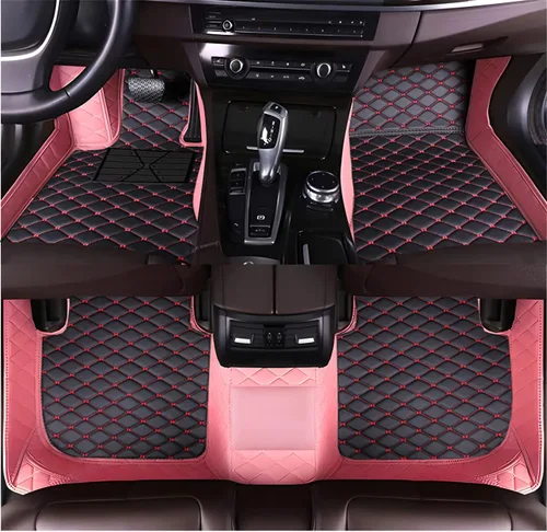Miniatura 19 de MAEVEN Alfombrillas de cuero personalizadas para automóvil, compatibles con sedanes, autos deportivos, SUV, camiones, protección de cobertura