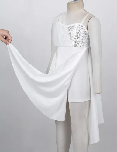 Miniatura 2 de JEATHA - Vestido de baile moderno con lentejuelas para niñas