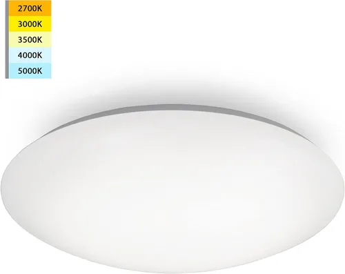 Miniatura 2 de WAC Lighting, Glo Energy Star LED de 16 pulgadas, montaje empotrado, 5-CCT seleccionable, 2700K-3000K-3500K-4000K-5000K en blanco