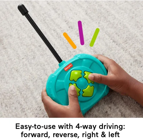 Miniatura 3 de Fisher-Price Auto de juguete preescolar con control remoto My Easy RC con 2 velocidades para niños de 3+ años (Exclusivo de Amazon)