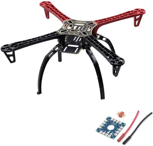 [Piezas de dron] para F450 Drone con cámara Flame Wheel KIT 450 Marco para RC MK MWC 4 Axis RC Multicopter Quadcopter Heli Multi-Rotor con Land Gear