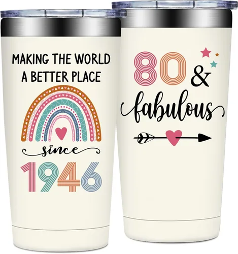 Miniatura 21 de Regalos de cumpleaños 21 para ella, decoraciones de cumpleaños 21 para mujeres, regalos de 21 años para mujeres, hija, niñas, vaso fabuloso 21 de 20