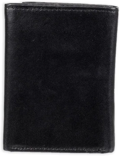Miniatura 10 de Kenneth Cole Billetera de cuero RFID para hombre, delgada, triple pliegue con ventana de identificación y ranuras para tarjetas
