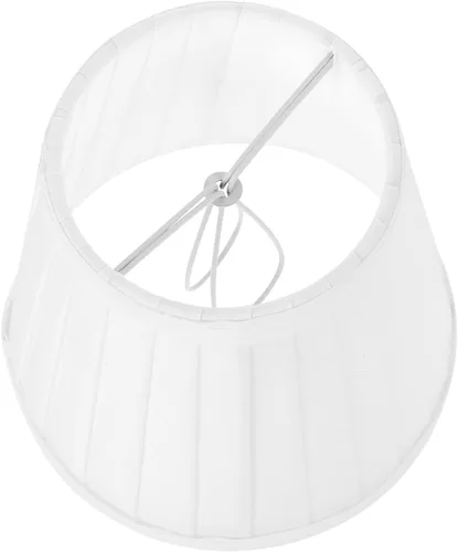 Miniatura 12 de Beaupretty Pantalla de lámpara pequeña para lámparas de mesa y luz de pie con clip de repuesto para pantalla de tela, cubierta de luz, color beige