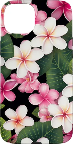 Miniatura 8 de Funda para iPhone 14 Plumeria Flower Pretty Garden Hawaii